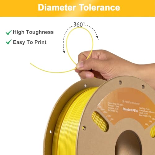 Filamento PETG 1 kg 1,75 mm para impresión 3D negro - Fernando Cortés