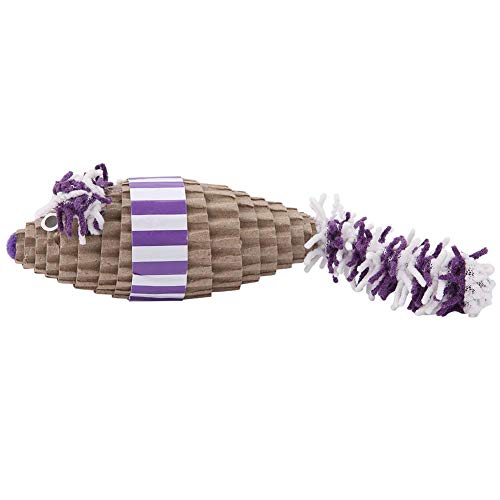 Safe Cat Scratcher, Cute Mouse Roxo Cat scratch Mouse, Non-Toxic Cat Mouse for Cat Scratcher(purple)