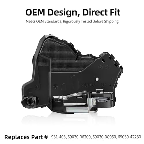 Image of SYERAL Power Door Lock Actuator Front Right Passenger Side 931-403 Latch Motor Replacement for Toyota 4Runner Camry Corolla Tundra Sequoia, Lexus ES350 GS350 LS460 RX450h Scion tC xB xD iQ