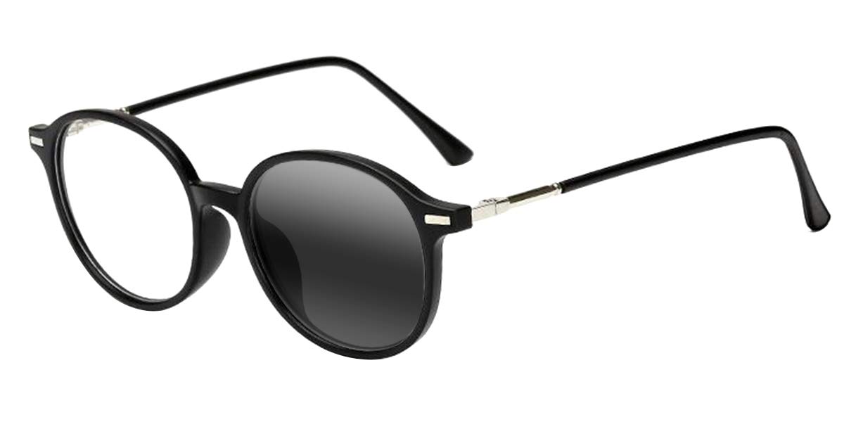 SightPerk Round Retro Multifocal Progressive Photochromic Reading Glasses