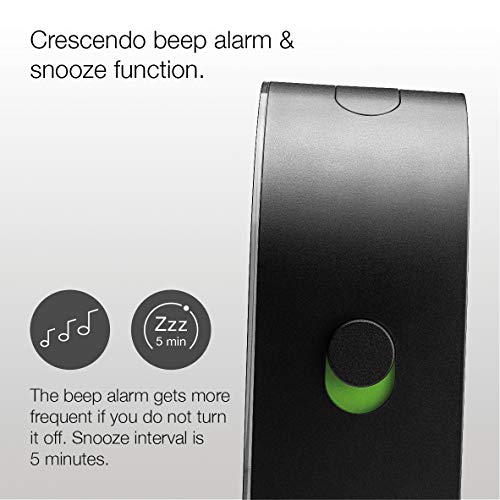 Braun Bc-22-B Classic Analogue Alarm Clock, Rising Alarm, Snooze Function, Backlight, Silent Movement, Black #TOP2