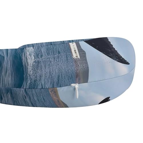 Almohada de viaje Espuma viscoelástica Talla única miniatura 4