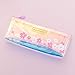 Produktbild FGH Transparent Sakura  Pencil case for Girls Cute Cherry Blossoms Pen Bag Stationery Pouch Pencil Bags School Office Supplies,5 bai Hua