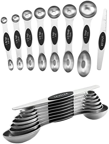 Cuisinart Set 6 Misurini Magnetici In Acciaio Inox: Cucchiaio, Cucchiaini Per Ingredienti, Precisione In Cucina - 4