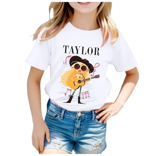 Girls Shirt for Music Lovers Cotton Concert Party Holidays