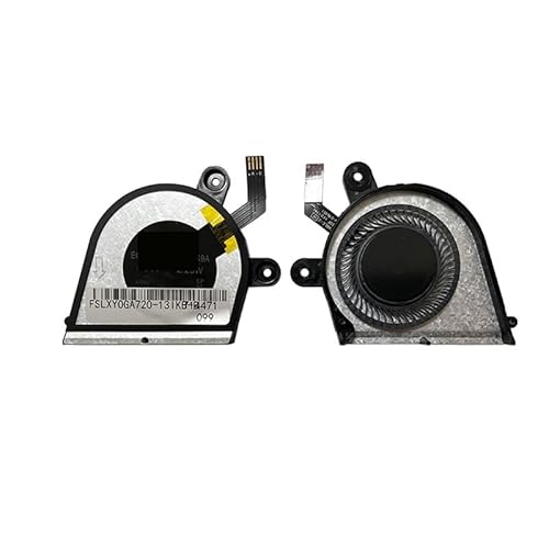 QHGUYOZ Ventilador de refrigeración CPU para portátil Lenovo ideapad Yoga 720-13IKB 5H40N67860 AT1YJ002SS0 EG50040S1-CA30-S9A(K7C06O)
