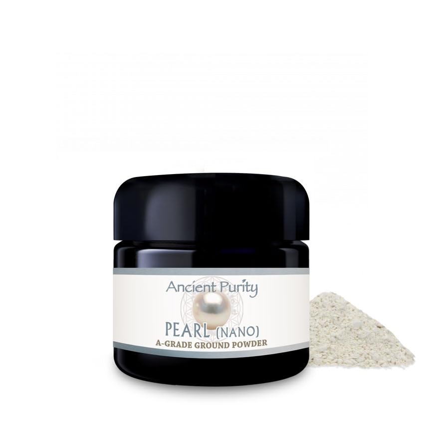 Pearl Powder - Nano A Grade 150,000 Mesh | Bioavailable Calcium & Trace Minerals Ancient Purity | 50g (1.76 oz.)