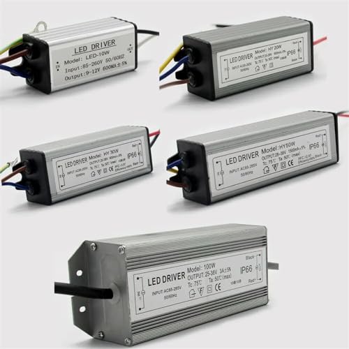 Driver LED 10W à 100W IP66 : transformateur étanche pour éclairage extérieur DIY