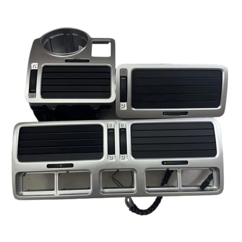 Grille de ventilation voiture pour MK4 Golf 4 centrale argent