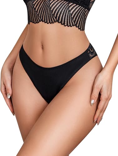 Avidlove 1 or 3 Pack Cheeky Underwear for Women Lace No Show Bikini Soft Breathe hipster panties