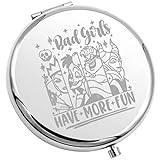 Evil Queens Lover Villain Gift TV Show Inspire Gift Bad Girls Have More Fun Makeup Mirror Travel Toiletry Mirror (Bad Girls Have)