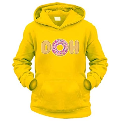 DOH Doughnut Kids Hoodie in Daisy Medium Cover