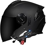 💖Funzione Bluetooth: si collega a tutti i telefoni cellulari dotati di funzione Bluetooth e alla maggior parte delle apparecchiature per motociclette, lunga autonomia in standby, sistema di chiamata Bluetooth integrato, supporta una potente qualità del suono stereo, consente di rispondere alle chiamate, ascoltare musica e altre cuffie Bluetooth multifunzionali.