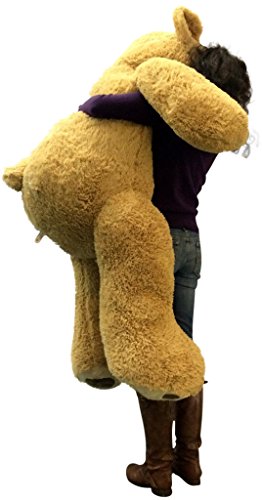 5 Foot Very Big Smiling Teddy Bear Soft With Bigfoot Paws, Giant Stuffed Animal Bear #TOP6
