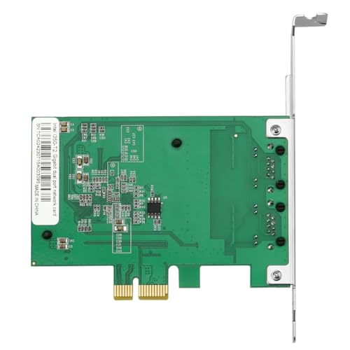 Tarjeta de Red Dual RJ45 I350-T2 PCIe x1 Gigabit Ethernet para PC de Escritorio 10/100/1000Mbps miniatura 6