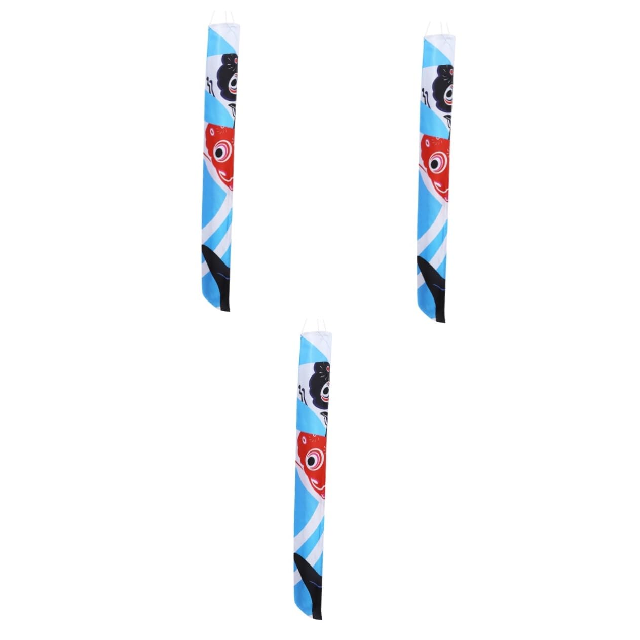 Bannière décorative satin koinobori pour célébrations intérieures