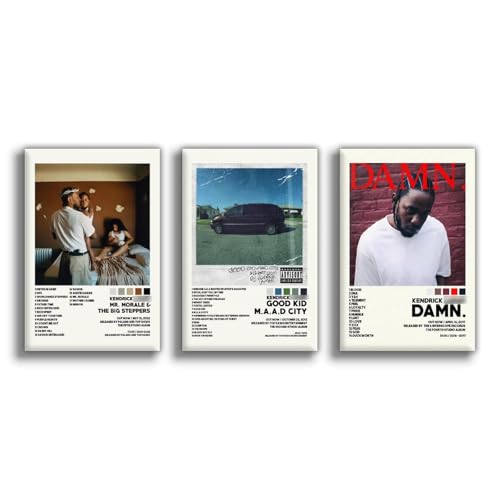 Affiches murales Kendrick Lamar - Solution déco salon pour habiller un mur vide