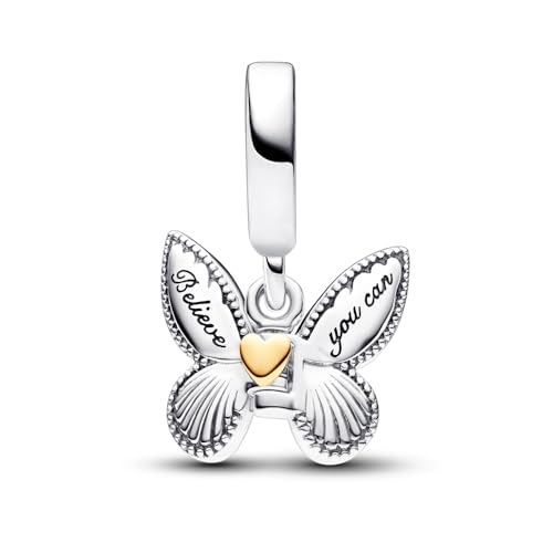 Abalorio mariposa azul ideal para lucir en eventos y diario 2