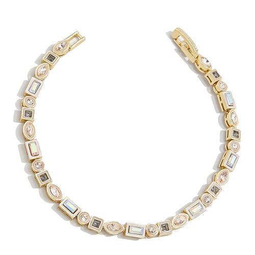 Kayden Bracelet for Women - Trendy, Chic, & Hypoallergenic Gold-Plated Tennis Bracelet W/Cubic Zirconia Stones