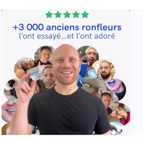 Protection anti-ronflement réutilisable et lavable pour un sommeil profond