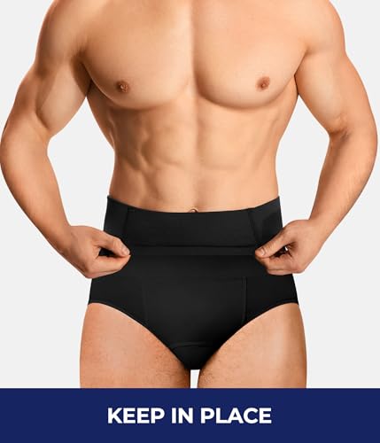 TAILONG Men Shapewear Tummy Control Shorts Slimming Body Shaper Compression Underwear Belly Girdle Briefs Boxer2