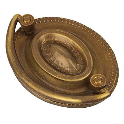 Hepplewhite Antique Brass Drawer Bail Pull | Centers: 2-1/2