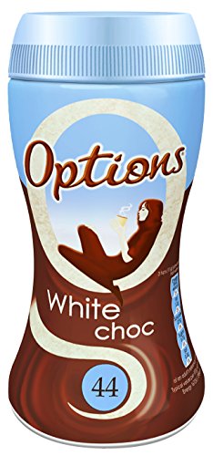 Options White Hot Chocolate Jar 220G Case Of 6