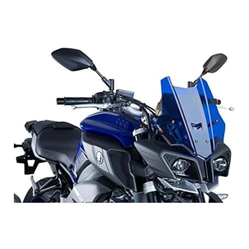 Puig Windschild New Generation Yamaha MT-10 2016-, MT-10SP 2017- Blaue Tönung