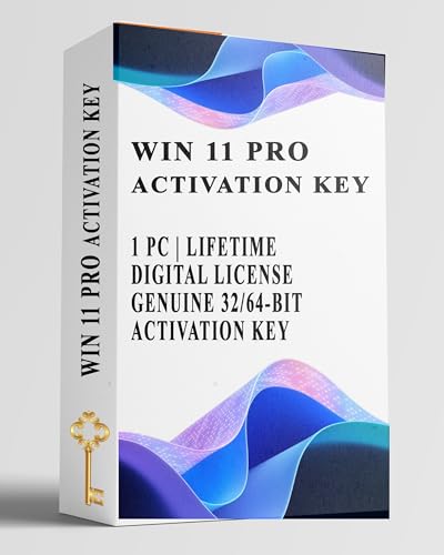 Image of WIN 11 Professional (PRO) Digital License Activation Key, 1 PC /Laptop Lifetime, 100% Genuine 32 /64-Bit Compatible, Permanent Activation, Unlimited Reinstallations Supported [OS Key Card]