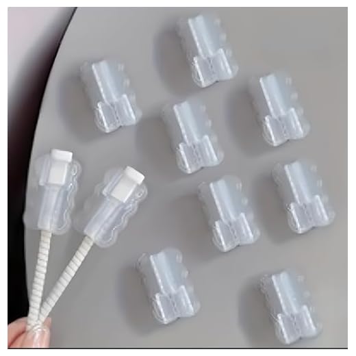 5-Pack 5 Wave Data Cable Sleeves Cable Protection Device Mobile Accessories Prevention Double Layer Wavebreaker