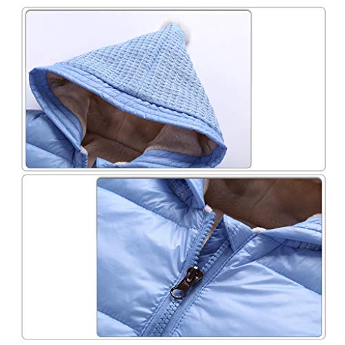 Baby sneeuwpak speelpak winter overall met capuchon rompers meisjes jongens warme kledingset - Image 5