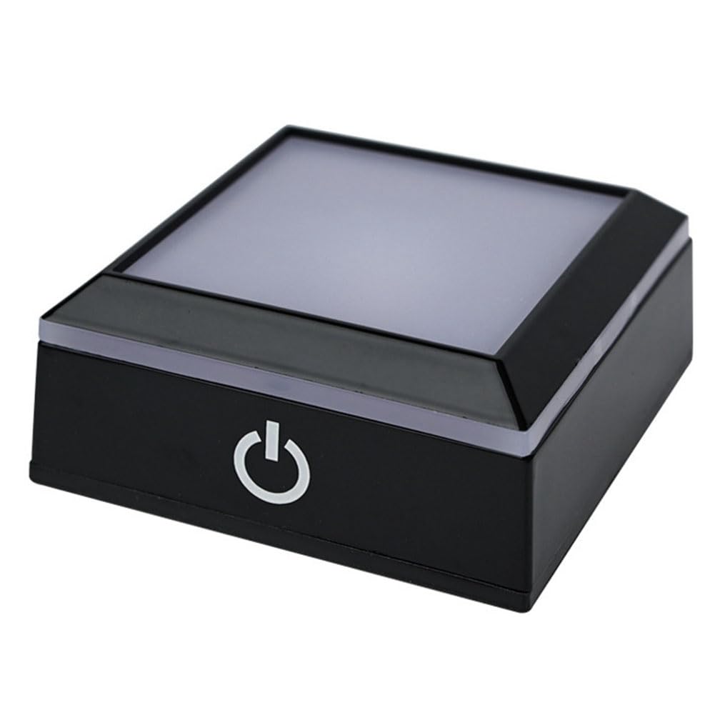 Littimoon LED Lamp Base Display Stand Applicable to Crystal Art Glass Display Stand Inductive Touch Crystal Ball Lamp Base