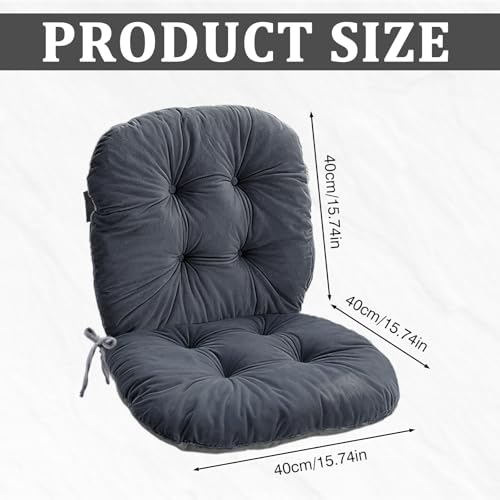 Coussin pour chaise de jardin haut dossier 42x85cm extra épais