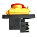 Produktbild KJD22 KEDU Industrielle Wasserdichte Elektromagnetische Drucktastenschalter Power On Off Druckschalter für Holzmaschine 250 V 6 Pins