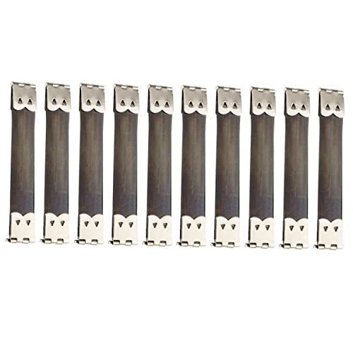 LOOM TREE® 2x10x Shrapnel Purse Making Supplies Metal Frame Kiss Clasp 9x1.4 cm Silver | Sewing | Foundations & Undergarments | Purse Handles, Frames & Feet-image-38