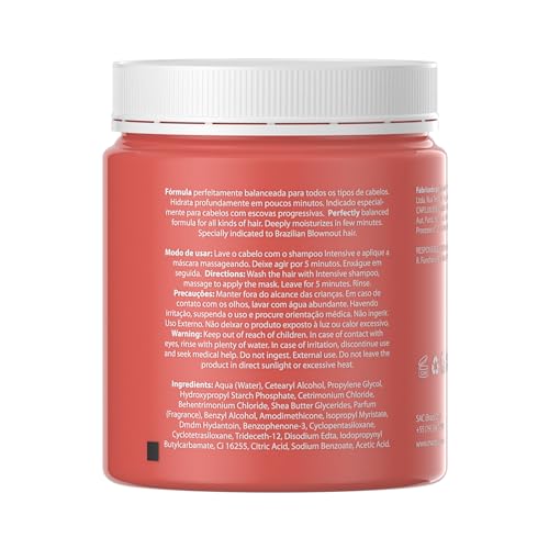 Máscara Capilar Intensive Cabelos Hidratados Macpaul Professional 700g