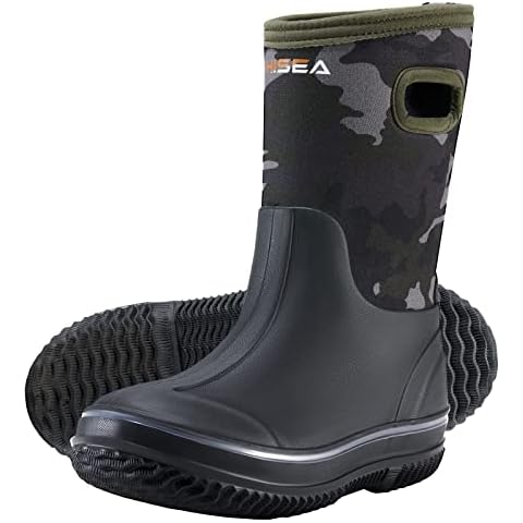 HISEA Kids Waterproof Rain Boots Cover