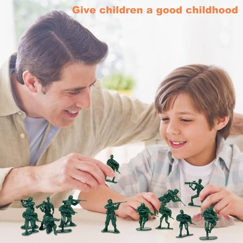 Image of Plastic Soldier Army Toys for Kids 65PCs Warrior Fighter Army Figure Set for Children Militery Army Base Camp Toy for Boys & Girls Battlefield Playset Decor & Education Toys for 3+ Year Old