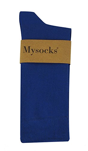 Image of Mysocks Unisex Extra Fine Combed Cotton Crew Socks |5 Pairs Set | Seamless Toe | Make Your Steps Enjoyable