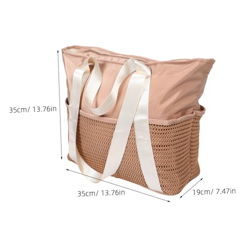 Large Beach Tote Bag for Women Sandproof Gym and Swim Bag for Travel Pool and Everyday Use Lightweight and Durable Design2