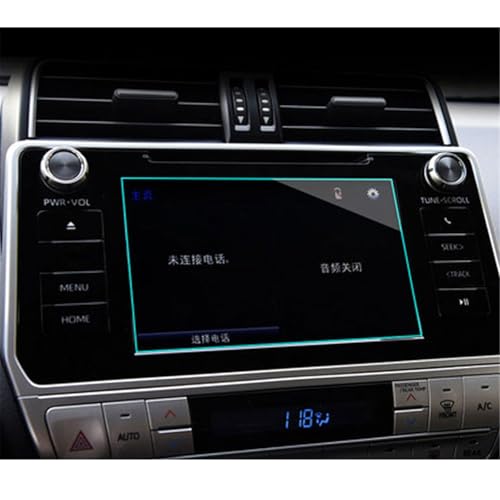 Verre trempé d'écran de navigation Toyota Land Cruiser Prado 150 haute clarté