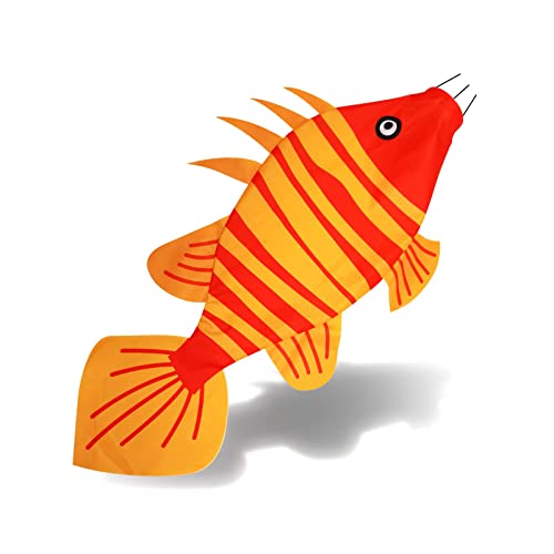 THQZLH Red Fish Wind Sock - Durable Outdoor Windsock for Decoration and Fun