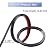 Qiveno Black Titanium Mirror Strips Self Adhesive(Mirror-Like Finish), 201 Stainless Steel Wall Trim Molding, Wall Ceiling Floor Cabinet Tile Edge Moulding, 16.4 ft x 0.4 in