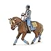 Papo - Hand-Painted - Figurine - Horses,Foals and Ponies - Young Rider Figure-52008 - Collectible - for Children - Suitable for Boys and Girls - from 3 Years Old