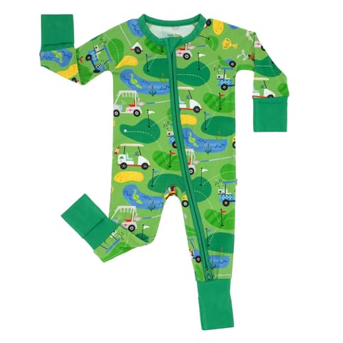 Little Sleepies Bamboo Baby Pajamas with 2-Way Zipper