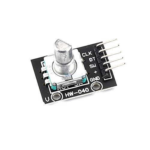 Miniatura 2 de 2 unids KY-040 360 grados Rotary Encoder Módulo para Arduino Compatible Sensor de Ladrillo Interruptor Desarrollo Junta KY-040 con Pines