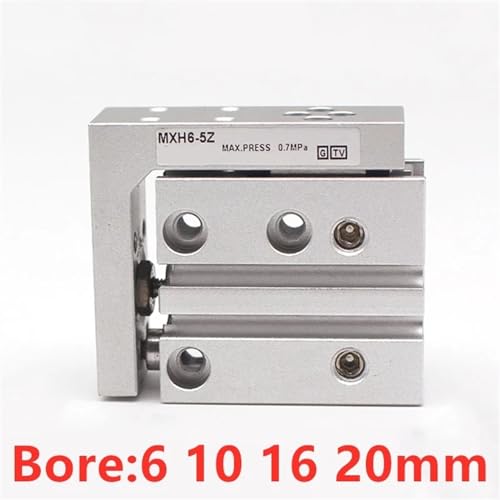 Vérin pneumatique compact MXH10 stroke 25 double effet M5 - 3