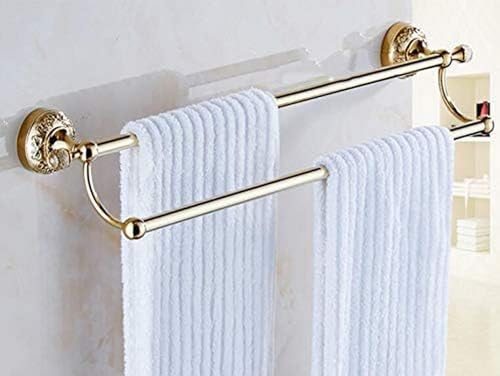 Porte-serviettes cristal doré double pôle : cadeau de pendaison de crémaillère