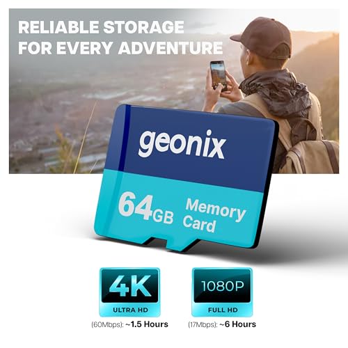 Image of Geonix 64GB SD Card, Memory Card