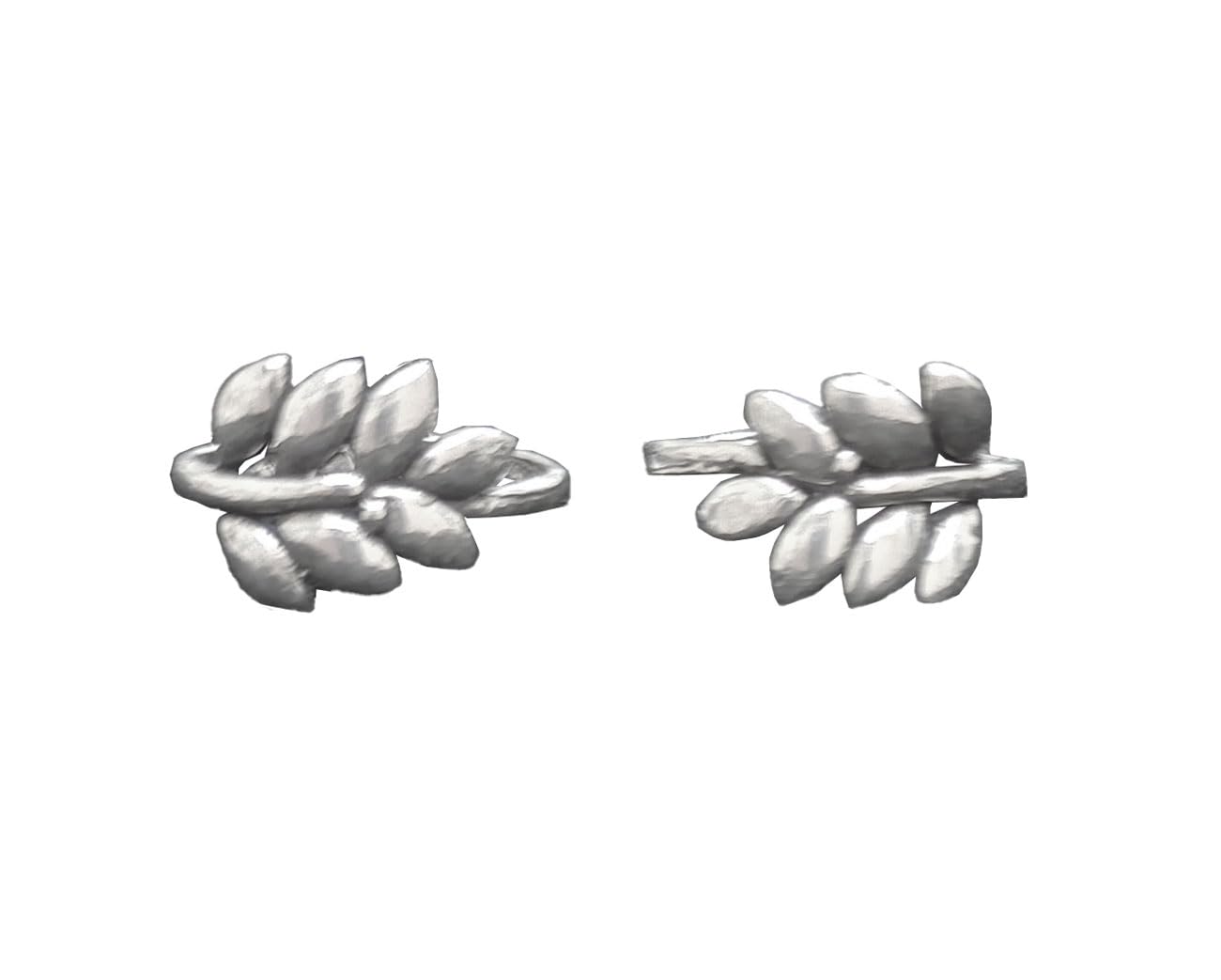 Fuschianet Accessories 1 Pair Leaves Toe Rings/Metti/Minji/Mettelu/Kaalungura Ethnic Jewelry for Women and Girls-image-28